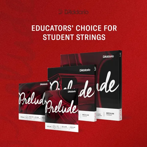 Vista 2 de D'Addario - Conjunto de cuerdas Prelude para violín, partes y accesorios para instrumentos musicales