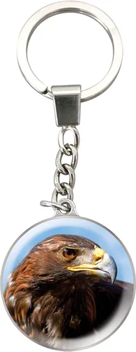 Vista 33 de Deluxebase Magnidome Llavero de domo en forma de cúpula con cadena de acero inoxidable. Llavero de cúpula de cristal Alpaca