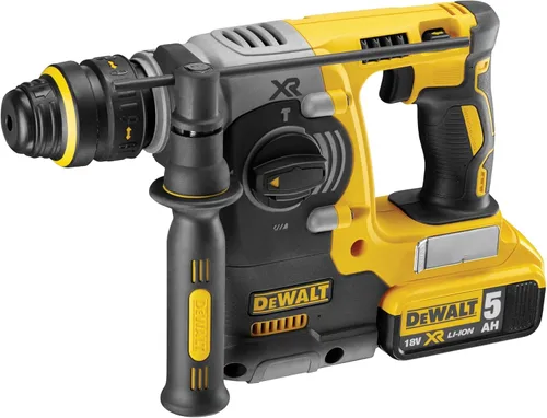 Vista 9 de DeWalt dch273p2 20V Max Martillo perforador SDS con baterías 5 Ah sin escobillas.