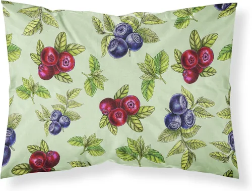 Vista 22 de Caroline's Treasures BB5207PILLOWCASE - Funda de almohada de tela de limones, limas y naranjas, ligera, súper suave, fácil de cuidar, decorativa