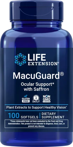 Vista 12 de Life Extension MacuGuard - Soporte ocular con azafrán, 60 cápsulas blandas (paquete de 2)