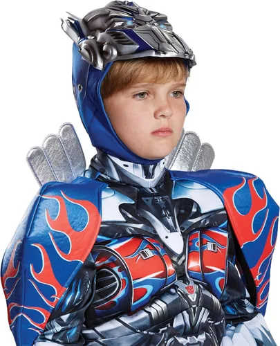 Vista 3 de Kid's Transformers Optimus Prime Prestige Costume Child Transformers Cosplay Halloween Costume for Boys