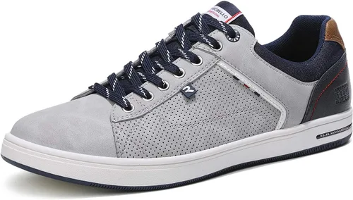 AX BOXING Zapatos casuales para hombre, zapatillas de deporte de moda, transpirables, cómodas, zapatos para caminar para hombre