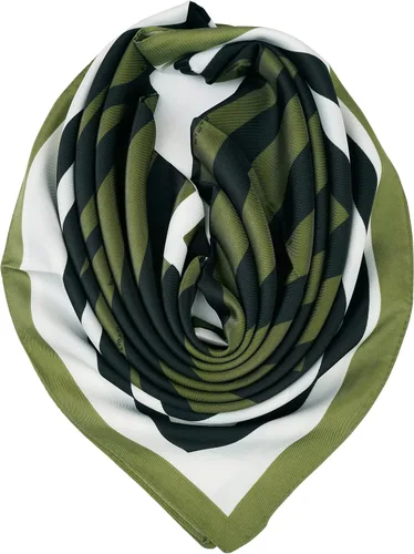 YOUR SMILE Pañuelo de satén con estampado de moda para mujer, cuadrado y grande, para la cabeza