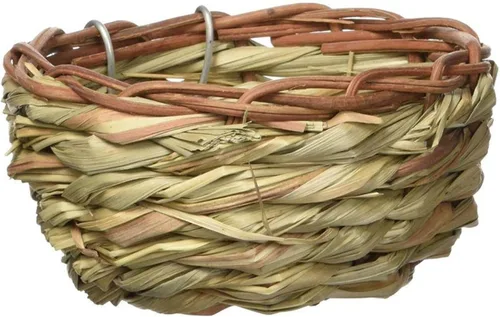 Prevue Pet Products BPV1153 - Nido de ramitas de bambú para pájaros canarios, 3 pulgadas