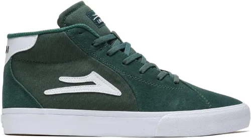 Vista 8 de Lakai Zapatillas de skate Flaco II Mid Navy Suede Negro/Blanco