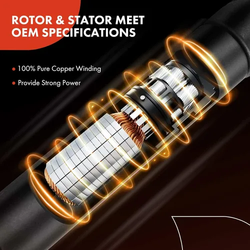 Vista 2 de A-Premium Soporte de elevación de potencia para portón trasero compatible con modelos Volvo - XC90 2016 2017 2018 2019 2020 2021 2022 Sport Utility