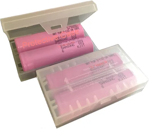 Vista 3 de Auténtico 30Q, 3.7 V parte superior plana real 3000mAh 18650 batería recargable Samsung30Q (paquete de 4)