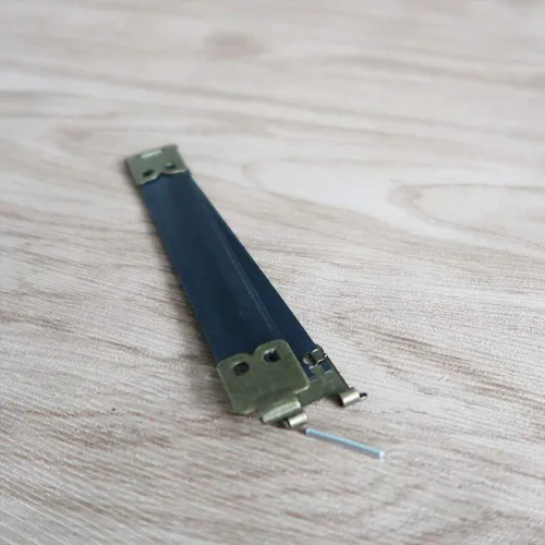 Vista 3 de 10 piezas de marcos flexibles internos de metal verde oscuro, clips de resorte, bisagras de bolso para monedero, accesorios para coser manualidades