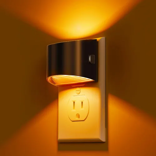 Vista 10 de L LOHAS LED - Luces nocturnas enchufables en la pared con 3CCT ajustable (1600K/3000K/5000K), luz nocturna de 1W enchufable en la pared, sensor