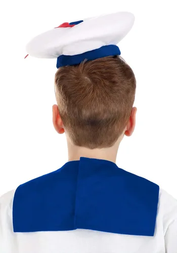 Vista 6 de Kit de disfraz de hombre malvavisco Stay Puft para niños