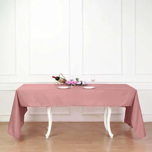 Vista 66 de Efavormart - Mantel rectangular, 60 x 102 pulgadas, resistente a las manchas y a las arrugas, lavable, mantel decorativo oblongo de tela de Amatista