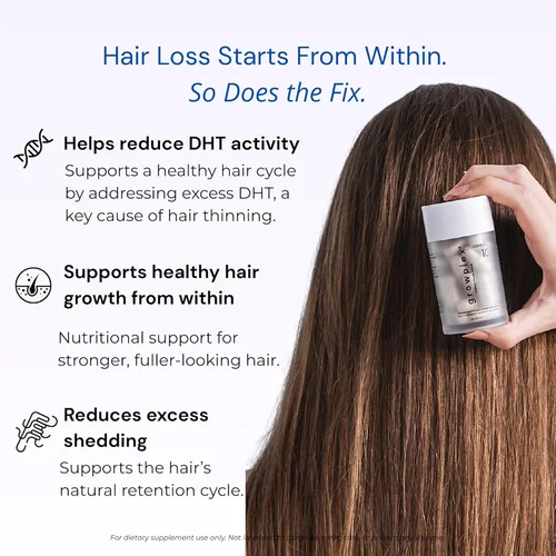 Vista 6 de GROWPLEX Complex10 Suplemento de apoyo para el cabello con biotina, colágeno y 10 nutrientes esenciales, apoya un cabello saludable y de aspecto más
