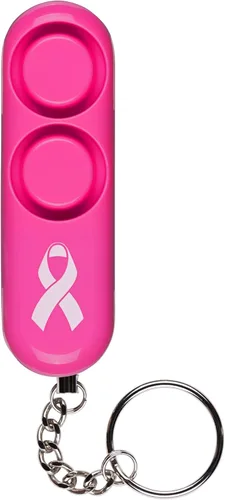 Vista 8 de SABRE Alarma personal con llavero, alarma de 120 dB, audible hasta 1,280 pies (1,279.5 ft), operación simple, reutilizable, negro