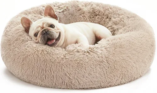 Love's cabin, Cama para gatos de interiores con base lavable con lavadora, resistente al agua, cojín suave para perro y gato para alivio de
