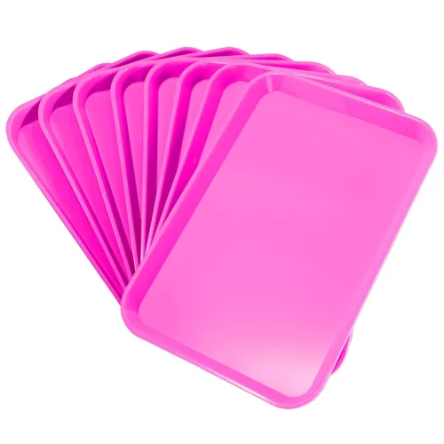 Vista 16 de 1 pieza de bandeja de procedimiento dental autoclavable con cierre, configuración de bandejas planas tamaño B (Ritter), bandejas planas