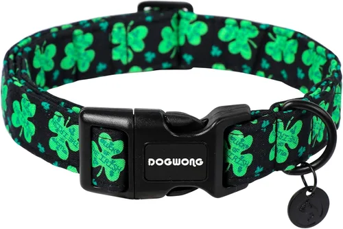 Vista 50 de DOGWONG Collar de perro de San Valentín, collar de perro con estampado de corazones para perros grandes, lindos collares de primavera, hembra