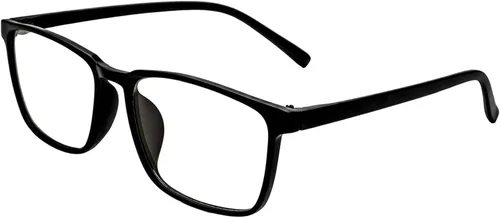 oriopxic Gafas de distancia para hombres y mujeres, gafas ligeras para miopes Negro