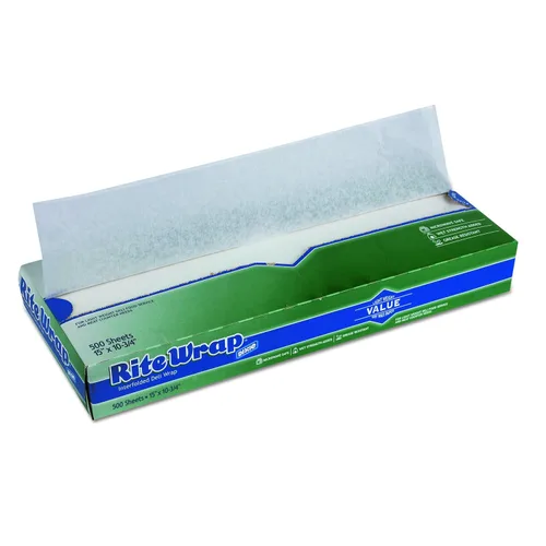 Vista 9 de Georgia-Pacific Dixie Rite-Wrap - Papel de cera seca ligera entrelazada por GP PRO (Georgia-Pacific), RW86W, blanco, 10.75 pulgadas de ancho x 7.5