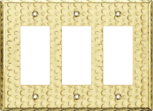 Vista 34 de LIDER Placa decorativa de pared de metal para interruptor o receptáculo, cubierta de salida de acero inoxidable, resistente a la corrosión