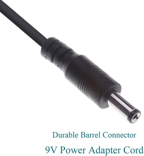 Vista 6 de Cargador de CA para Casio WK-200 Teclado 9V AC/DC Adaptador de cable de alimentación de conmutación