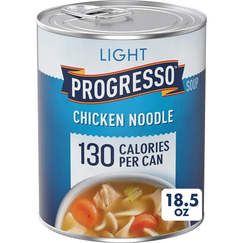Vista 18 de Progresso Sopa enlatada ligera y sabrosa de cebada y verduras, 18.5 onzas (paquete de 12)