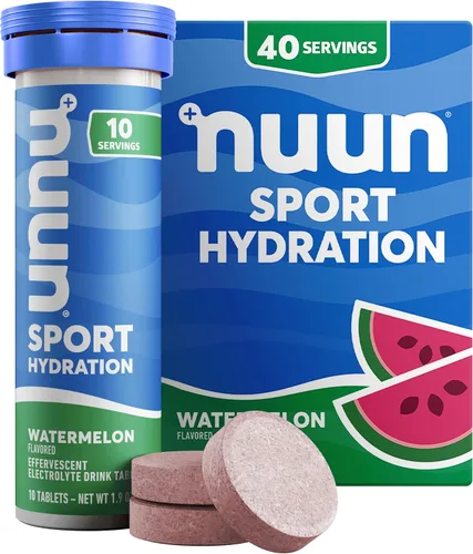 Vista 42 de Nuun Sport - Tabletas de electrolitos para una hidratación proactiva, ponche de frutas, paquete de 8 (80 porciones)