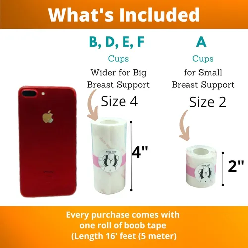 Vista 5 de Cinta corporal para levantamiento de pechos, levantadores de pecho, moldeadores instantáneos de gaffer, Kim Trick Large Up DDD Bob Invisible