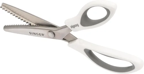 Vista 8 de SINGER Tijeras de 9" con dientes para tela - Tijeras en zigzag para tela