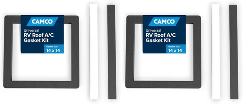 Vista 9 de Camco 25071 14" x 14" Aire acondicionado universal para techo Juego de Juntas