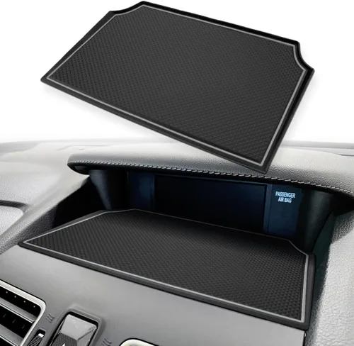 Vista 15 de Auovo Tapetes de Tablero Compatibles con Accesorios Subaru Crosstrek 2012-2017 Forester 2014-2018 XV Impreza 2012-2016 Funda de Silicona para Negro
