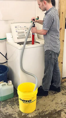 Vista 4 de King Innovation 48024 King - Bomba de sifón, 24 pulgadas, color rojo