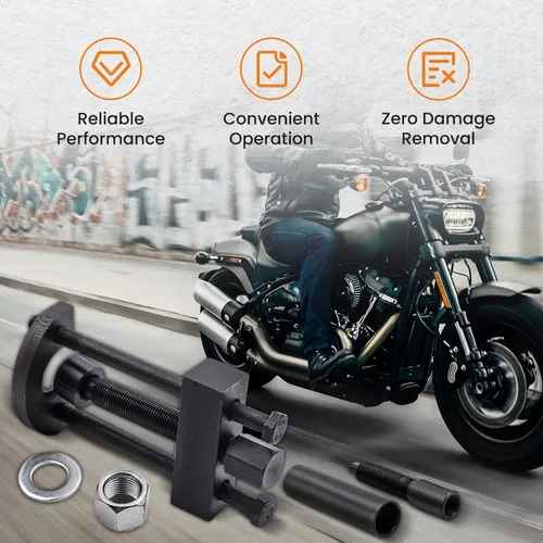 Vista 4 de maXpeedingrods Transmisión del eje principal de rodamiento interior de la herramienta de carrera instalador extractor para Harley Big 1984-presente