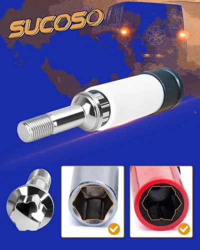 Vista 12 de Pernos de orejeta 12x1.25, tuercas de espárragos de rueda OEM negras compatibles con Jeep Renegade 2015-2025, juego de 20 pernos de orejeta de rueda