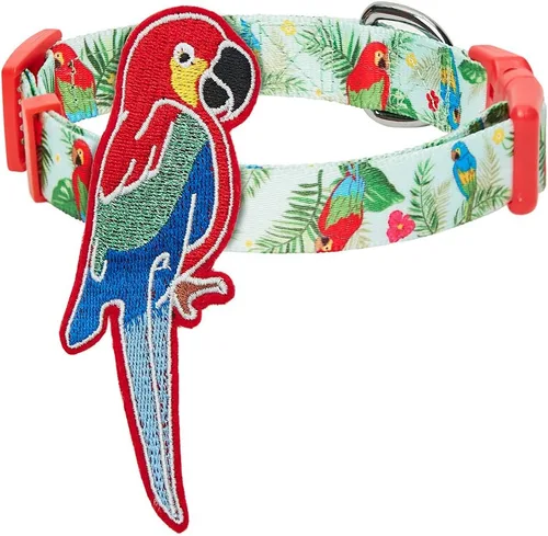 Vista 14 de Blueberry Pet 10+ Patrones Zoo Fun Collar de perro