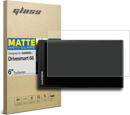 Vista 10 de Protector de pantalla de vidrio templado premium para Garmin Drivesmart 55 GPS Navigation 5.5 pulgadas pantalla táctil anti huella digital