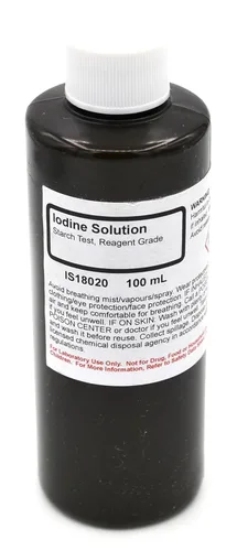 ALDON Innovating Science Solución de yodo de grado reactivo, 3.4 fl oz - The Curated Chemical Collection