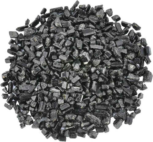 Vista 32 de SUNYIK Piedras de cuarzo de aventurina verde astilladas, piezas de cristal trituradas de forma irregular 1 libra (alrededor de 460 gramos)
