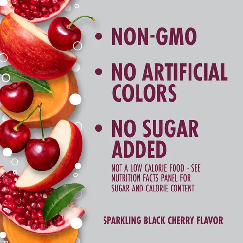 Vista 5 de V8 +ENERGY Bebida Energética de Cereza Negra, lata de 11.5 fl oz (paquete de 4)