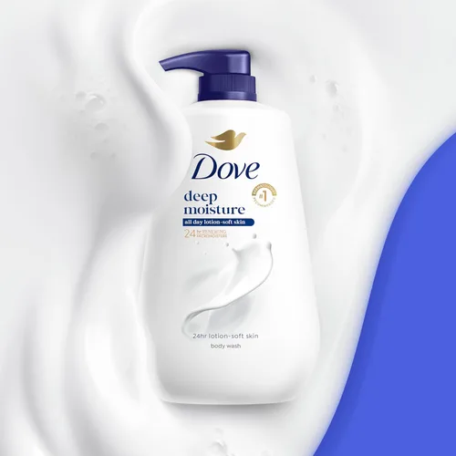 Vista 5 de Dove Body Wash Pump, humectación profunda, 34 oz