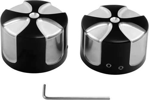 TCT-MOTORPARTS Tapa de tuerca de eje trasero para Harley Sportster XL2014-2020 Dyna Street Bob Low Rider Wide Glide FXDWG 2011-2020 Harley Softail