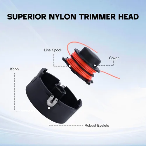 Vista 2 de 25-2 Cabezal de recortadora para Stihl FS90 FS90R FS100 FS110 FS130 FS250 FS56 FS80 FS85 FS55R Bump Feed String Trimmer Brushcutter AutoCut 25-2