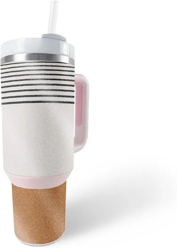 Vista 20 de MightySkins - Vaso con purpurina brillante compatible con Stanley The Quencher H2.0 FlowState de 40 onzas, mármol magma, acabado protector