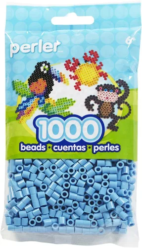 Vista 9 de Perler Cuentas fusibles para manualidades, 1000 unidades, marrón claro