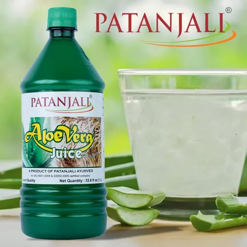 Vista 7 de Patanjali Jugo de fibra patanjali Aloevera, 1L