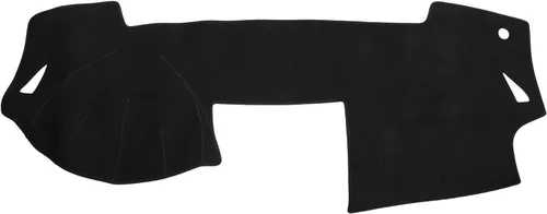 X AUTOHAUX Cubierta antideslizante para salpicadero de automóvil de gamuza sintética para Mazda 6 2009-2012, color negro