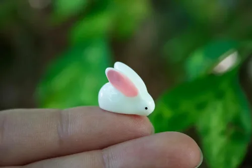 Vista 9 de Mariposas de micro resina, casa de muñecas en miniatura, pequeñas mariposas de terrario, casa de muñecas de jardín de hadas, mini decoración