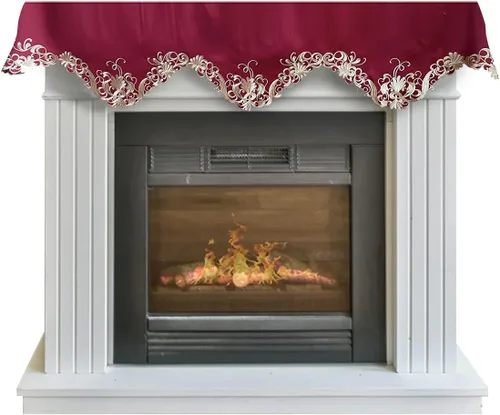 Vista 9 de Decozen Mantel Scarf for Fireplace, Fireplace Mantel Decor, Valentines Day Gifts, Gift for Her