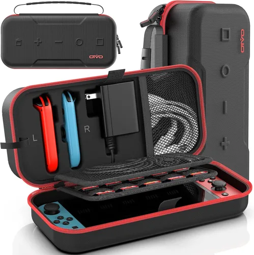 Switch OLED - Funda de transporte compatible con Nintendo SwitchOLED funda de transporte portátil para interruptor compatible con Joy-Con y