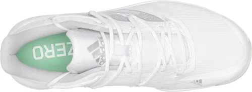 Vista 5 de adidas Adizero Afterburner 8 Turf - Tenis de béisbol para hombre, NegroBlanco